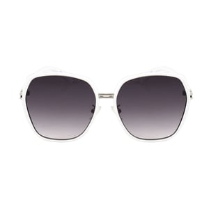 Gu7624 White Square Sunglasses
