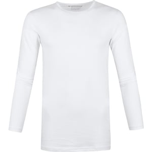Garage Bodyfit t-shirt o-neck l/s white