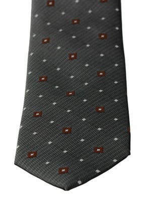 Dolce & Gabbana Gray Pattered Classic Mens Slim Men's Ntrigaar