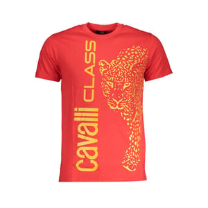 Rode T-shirt met Luipaardprint