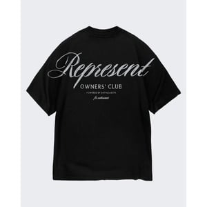 Represent Heren owners script t-shirt blauw