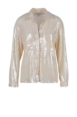 Pailletten Shirt Relaxed Fit