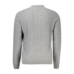Kabelstickad Crewneck Tröja