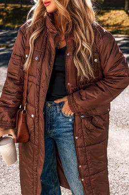 Puffer Jacket Quilted Design