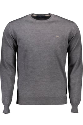 Rundhalsad Jumper Melange Grå