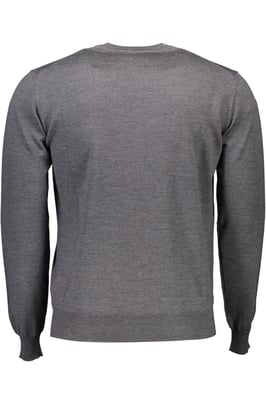 Rundhalsad Jumper Melange Grå