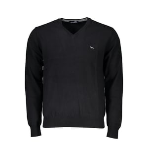 V-ringad Stickad Tröja Casual Stil