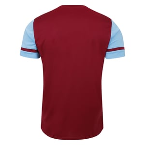 Umbro Heren Cavelle Jersey T-Shirt (Nieuw bordeaux/blauw)