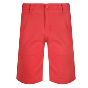 Weird Fish Mens Rayburn Flat Fronted Shorts (Radical Red)