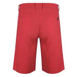 Weird Fish Mens Rayburn Flat Fronted Shorts (Radical Red)