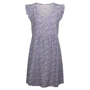 Trespass Dames/Dames Gertha Daisy Jersey Jurk (Grijs/lichtroze)