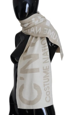 Logo Knitted Scarf