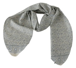 Ermanno Scervino Silk Scarf Floral Print