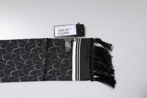 Silk Scarf With Fringe