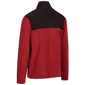 Trespass Mens Curtiston AT100 Fleece Top (Merlot)
