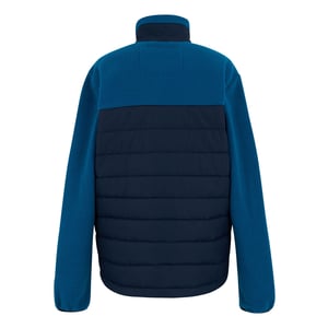 Regatta Mens Frankie Borg Full Zip Hybrid Jacket (Navy/Snorkel Blue)