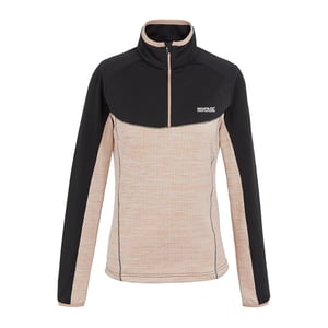 Regatta Kvinnor/Damer Hepley Fleece (Svart/Warm Taupe Marl)