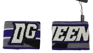 Dg Gebreide Polswarmers Multicolor Logo