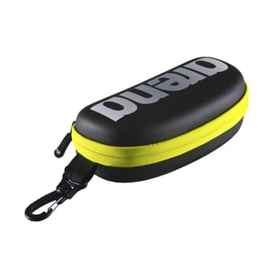 Arena Swimming Goggles Case (Black/Silver/Fluorescent Yellow)