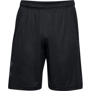 Under Armour Heren-Tech Shorts (Zwart/Licht Grafiet)