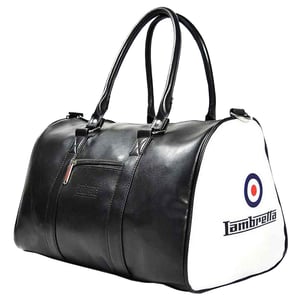 Lambretta Retro Sport Duffeltas (Wit, Zwart, Rood)