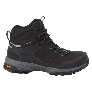 Regatta Dames/Dames Regen Wandelschoenen (Zwart/Lila Bloei)