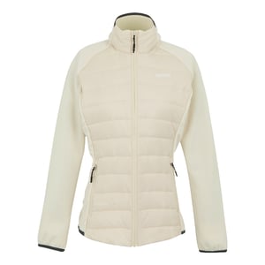 Regatta Womens/Ladies Clumber V Hybrid Jacket (Light Vanilla/Seal Grey)