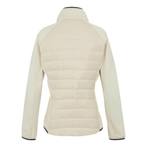 Regatta Womens/Ladies Clumber V Hybrid Jacket (Light Vanilla/Seal Grey)