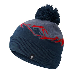 Dare 2B Barn/ungdomar Fernie Bobble Hat (Blue Indigo/Moonlight Denim)