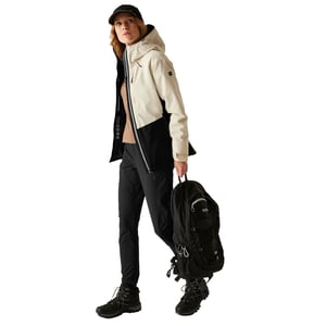 Regatta Kvinnor/Damer Highton Stretch Padded Jacket (Perfekt blek/svart)