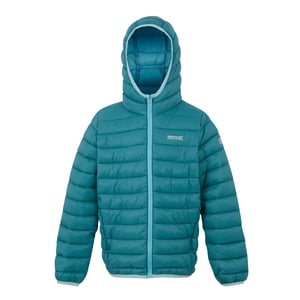 Regatta Marizion gewatteerde jas met capuchon voor kinderen/Kinderen (Stormblauw/Noordsblauw)
