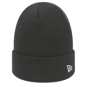 New Era Gebreide muts Unisex Volwassenen Vlag (Donker grafiet)
