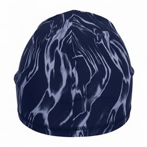 Nike U Peak Marble Dri-FIT Uncuffed Beanie (Blue)