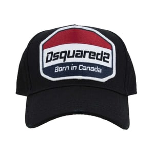 DSquared2 Geboren In Canada Logo Pet (Zwart)