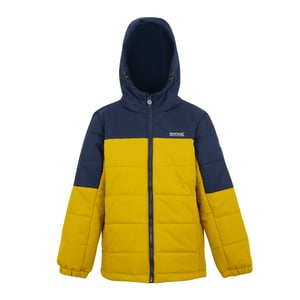 Regatta Lofthouse isolerad jacka för barn/ungdomar (Marin/Guld Flake)