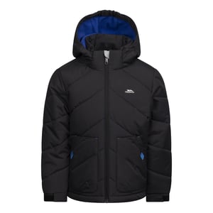 Trespass Boys Ryssa Logo Jacket (Black)