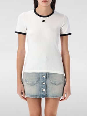 Slim Fit Kortärmad Crew Neck T-shirt