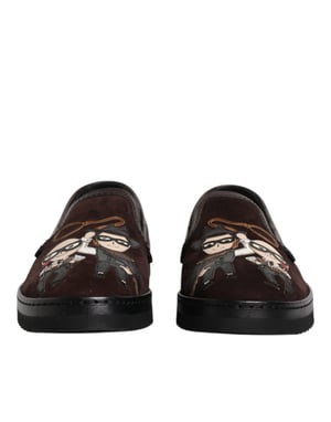 Portofino Slipon Sneakers Brown Suede