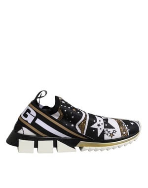 Stars Print Slipon Sneakers