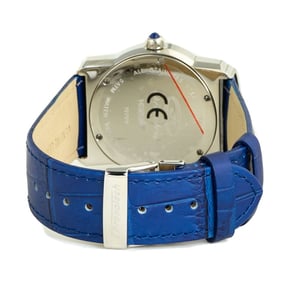 Chronotech Chct7279m09ac Blå Läderrem Klocka