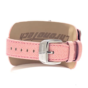 75 Rosa Läder Armbandsur