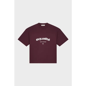 Equalité Celeste boxy tee aubergine