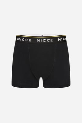 Black 5-Pack Cotton Rich Boxer Briefs With Logo Waistband And Subtle Coloured Trim