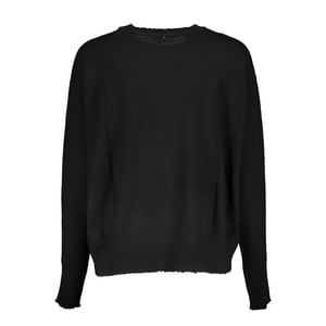 Ontspannen Pasvorm Merino Wol Pullover Trui