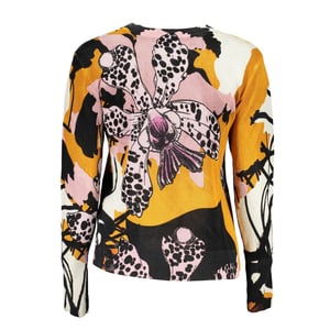 Orchidee Print Gebreide Trui Model De29212