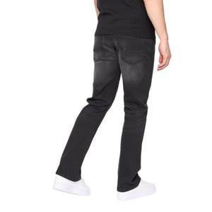 Crosshatch Heren Winsbury Bootcut Jeans (Zwart)