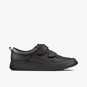 Scape Flare Y Black Leather Shoes