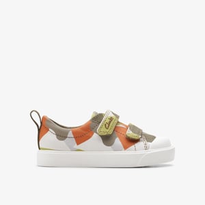 City Bright T Olive Interest Shoes