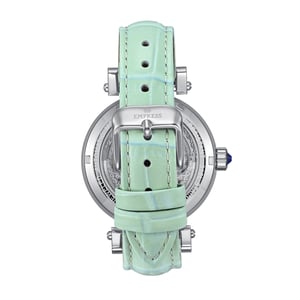 Empress Theodora Automatic Leather-Band Watch