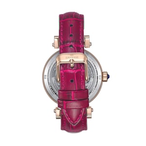 Empress Theodora Automatic Leather-Band Watch